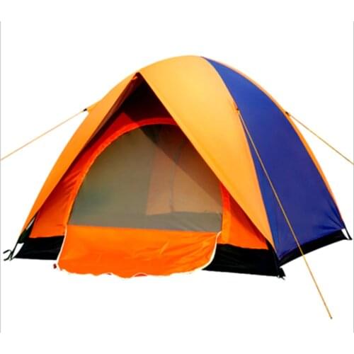Easy To Build Outdoor Rainstorm-Proof Double-Door Double-Layer High-End Outdoor Camping Tent For 2 Person