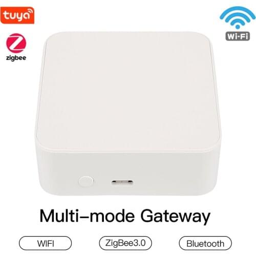 Tuya ZigBee Smart Gateway Hub Smart Home Bridge Smart Life APP Wireless Remote Controller Works With Alexa Google Home