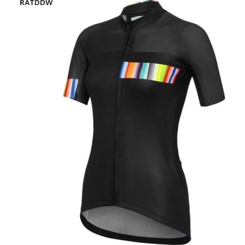 Women Cycling Jersey Quick-Dry Summer Team Bicycle Clothing Cycle Wear Shirt Ropa Ciclismo MTB Bike Jerseys Sportswear Pro Tops