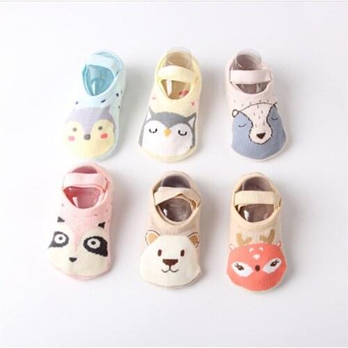 PUDCOCO 1Pairs Toddler Sock Shoe Soft Baby Non-Skid Slipper Anti-Slip Infant Girl Boy