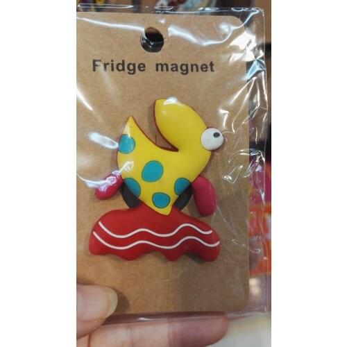 1x Refrigerator Fridge Sticker Magnet Decoration with Quality PVC Fish