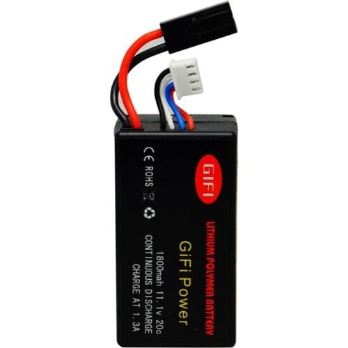 NEW STORE SALE!!GiFi Power Upgrade 11.1V 1800mAh Li-Po Battery For PARROT AR.DRONE 2.0 Battery Parrot battery