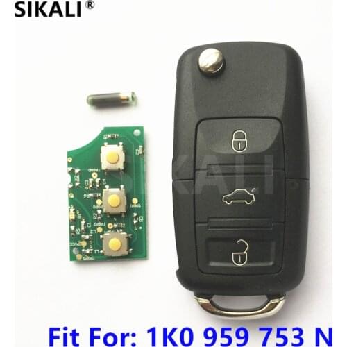 Car Remote Key for 1K0959753N 5FA009263-11 for VW/VOLKSWAGEN EOS/GOLF/JETTA/POLO/SIROCCO/TIGUAN/TOURAN 2006 - 2013