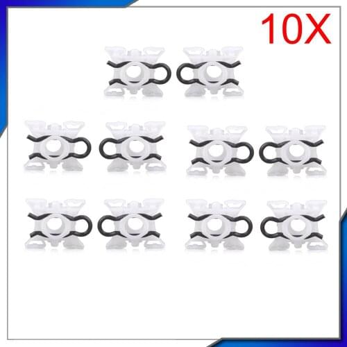 10x WINDOW REGULATOR SLIDER CLIP Retainer 51321938884 FOR BMW 318i 323i 325i E32 E34 E36 E92