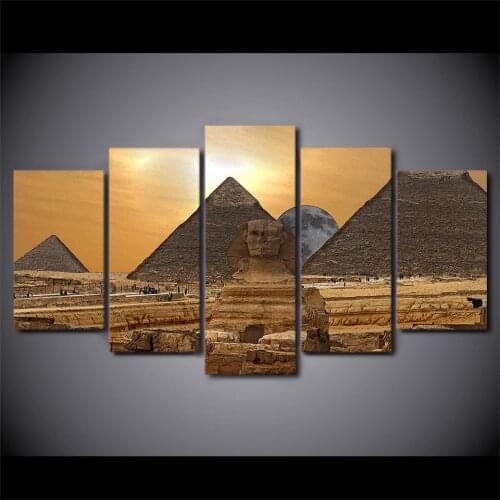 Egypt Pyramid diamond mosaic,3d diy rhinestones embroidery 5pcs diamond painting full drill square round Pharaoh home decoration