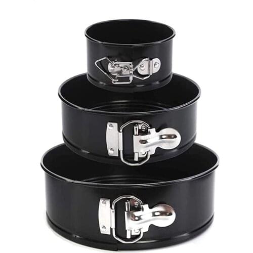 Cake Baking Pan Round Shape Non-Stick Cake Template Form Baking Dish Baking Mould Pan Pattern Bakeware Tool Kitchen Gadget