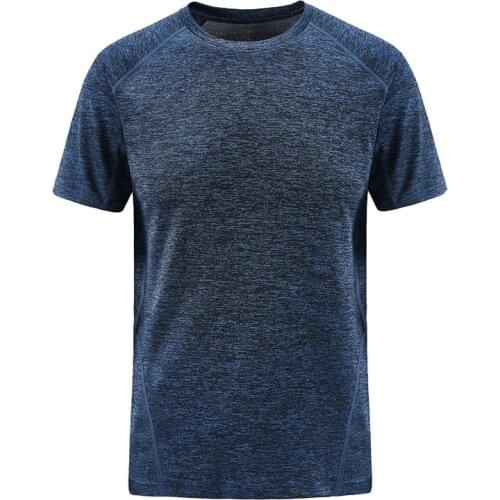 Summer Fashion Mens Slim T-Shirt Mens Quick-drying Breathable Stretch T-Shirt Large Size tshirt Short-Sleeve T-Shirt 6XL 7X8XL