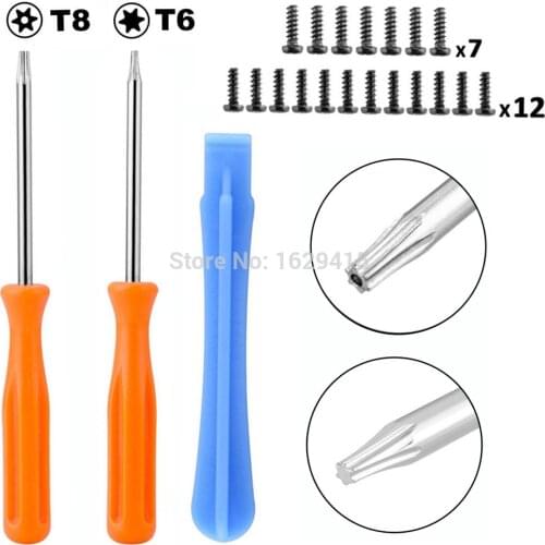 IVYUEEN Game Tools Kit for Microsoft Xbox One Elite X S Slim Controller Security Torx T8 T6 Screwdriver Tear Down Repair Tool