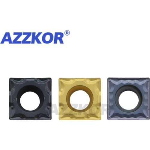 SCMT09T304/08 Carbide Inserts Cutter CNC Lathe Turning Tools For AZZKOR Wholesale Stainless Steel Metal External Cutting Tool