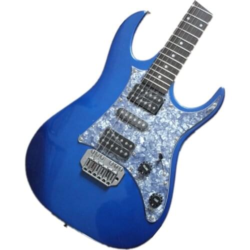 Classic 6 string electric guitar can be customized small double shake