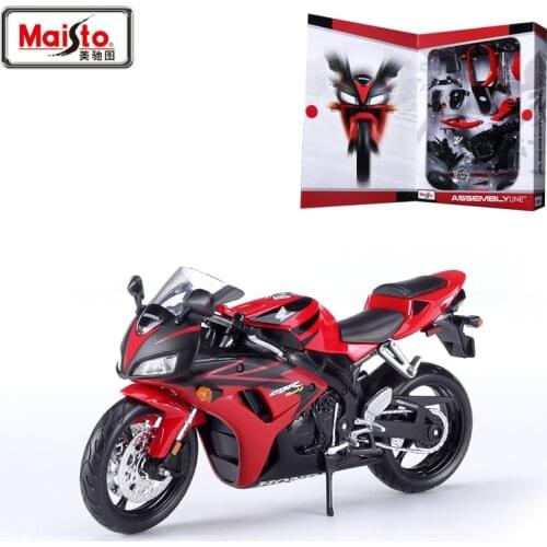 Maisto CBR1000RR Motorcycle Model Kit 1:12 scale metal Assembly DIY Motorcycle Bike Model Kit Toy For Gift Collection