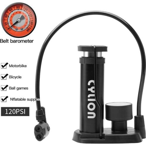 New Portable Mini Foot Inflatable Tools For Swimming Pools And Swimming Rings Bike Floor Pump Foot Activated Bicycle Air Pump