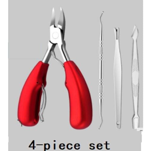 Nail scissors for onychomyelitis, nail scissors set, olecranon nail forceps, dead skin tip, pedicure knife, toe clip groove