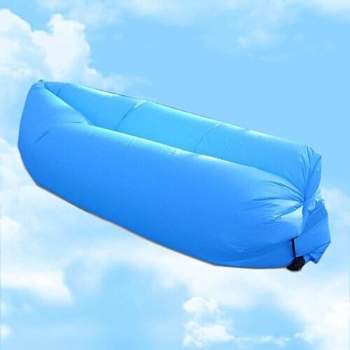 Outdoor Inflatable Mattress Picnic Blanket Camping Beach Travel Swimming Mat Air Soft Bedding For Beach Bed Sleeping Pad VK056