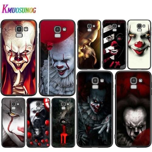 Pennywise Clown For Samsung Galaxy J8 J7 Duo J6 J5 Prime J4 Plus J3 J2 Core 2018 2017 2016 Phone Case Cover