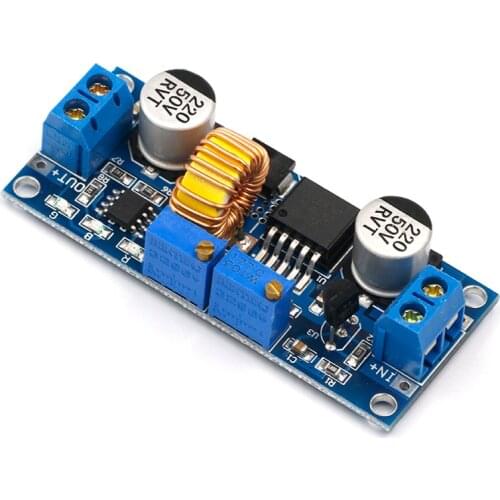 Blue 5A DC to DC CC CV Lithium Battery Step down Charging Board Led Power Converter Lithium Charger Step Down Module XL4015 B