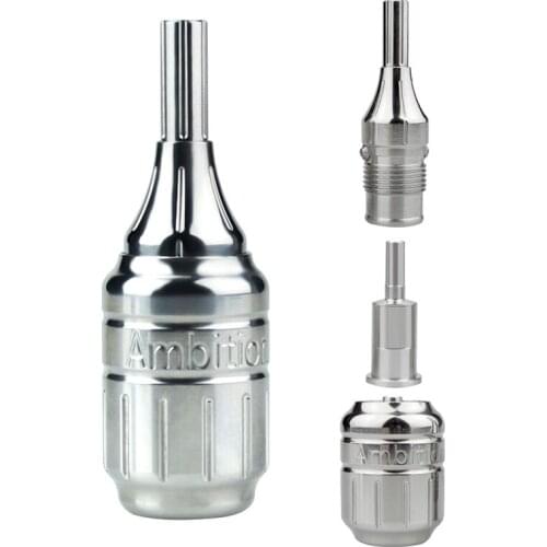 Adjustable Cartridge Grip Stainless Steel For Cartridge Tattoo Machine & Needles Supply 28mm/32mm