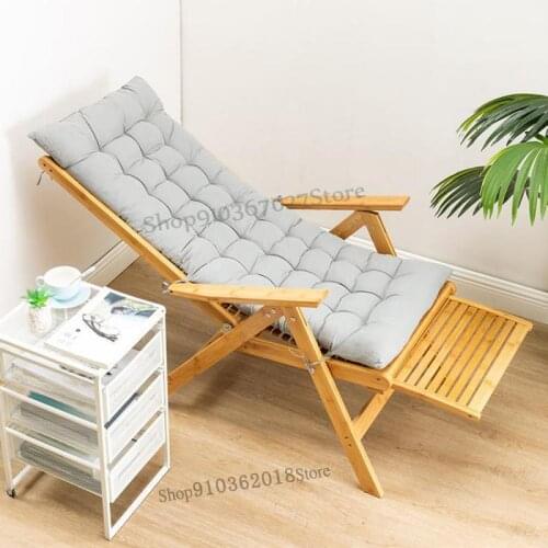 Lunch break recliner, nap recliner, household leisure folding chair, summer balcony sundeck chair