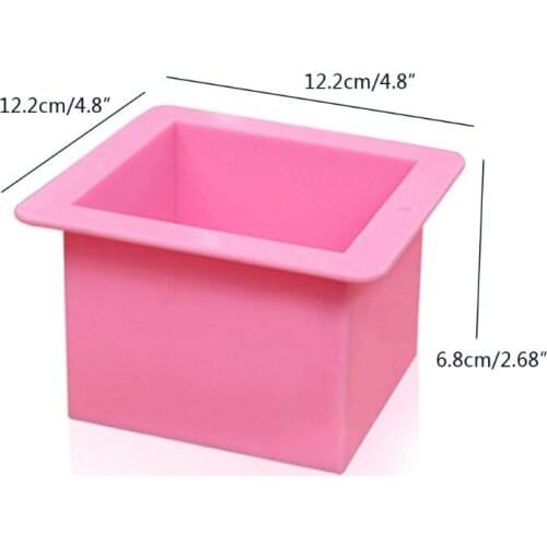 12cm/5\" Super Large Cube Square Silicone Mold Resin Casting Jewelry Making Tools 62KE