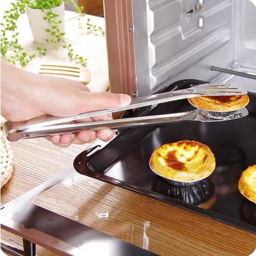 Stainless Steel Roasting Clamp Barbecue Clip Steak Bread Pastry Clip