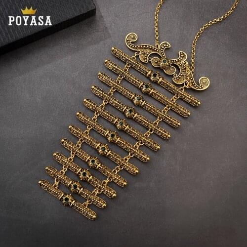 Caucasus Ethnic Breastplate Body Jewelry Wedding Dress Accessories for women Caucasus traditional wedding