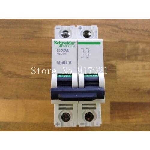 [ZOB] MuIti 9 original C60H-DC C32A 2P32A DC circuit breaker 61535 --5pcs/lot