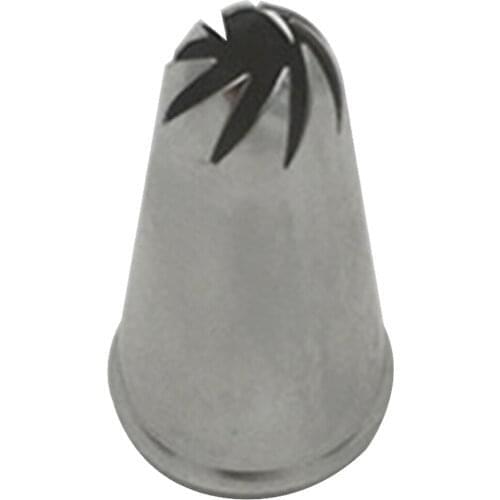 1PC DIY Cake Decorating Nozzles Stainless Steel Icing Piping Nozzles Star Flower Shape Pastry Tips Cookie Mold Baking Tool