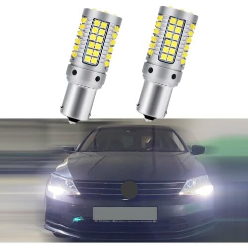 2Pcs 100% Canbus Car LED DRL For Volkswagen VW Jetta IV MK6 2011 - 2016 2017 2018 Error Free LED Daytime Running Light Bulb