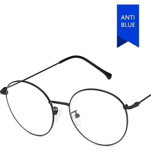 2021 Eye Glasses Frames Women Computer Round Square Eyeglasses Clear Lens Glasses Optical Glasses for Adult AB017
