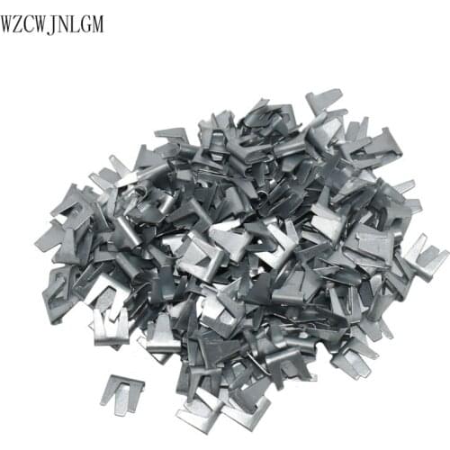 300 pcs Large buckle cage card 10mm chicken chop bird cage installation cat dog animal cage equipment poultry cage ligature