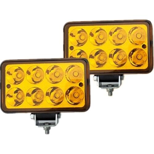 High power Car Led Spotlight Flood headlight offroad truck trailer fog lamp 4X4 ATV 4WD Tractor UTV SUV Crane Led work light bar