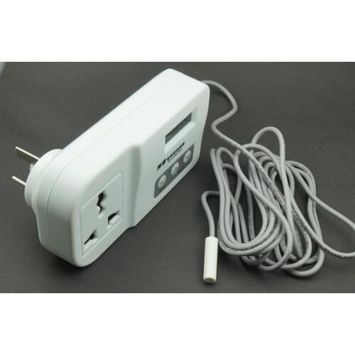 Free shipping 240V Digital Temperature Controller heater cooling home brewing & Free socket for each country