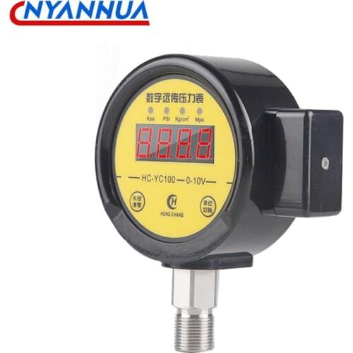 Digital Remote Pressure Gauge Inverter Constant Pressure Water Supply Transmitter Remote Control 0-5V 0-10V
