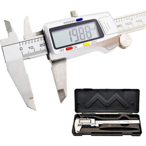 Stainless steel digital caliper 6in 0-150mm measuring instrument metal vernier caliper Micrometer Electronic Caliper