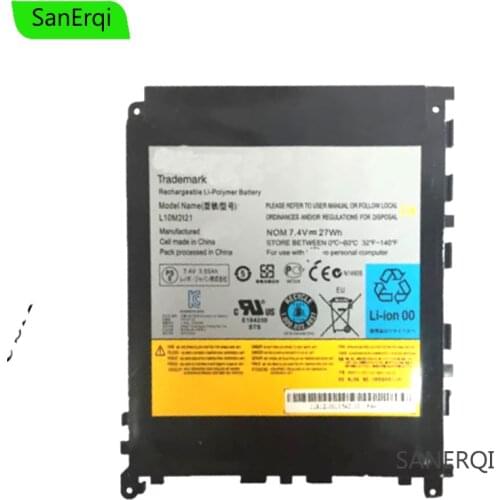 For Lenovo Tablet PC Y1011 battery 21CP5/57/128 7.4V 27WH L10M2I21 High Quality SanErqi
