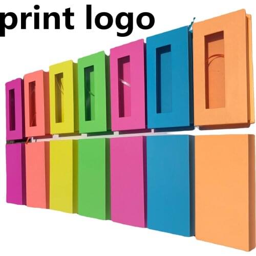 Print Eyelash Packaging Box False Lashes Rectangle Colorful Eyelashes Glitter Empty Case Cardboard Vendor Wholesale Lash box