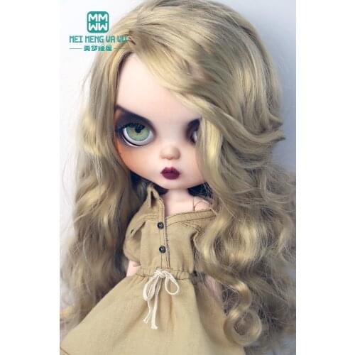 Doll clothse for 28-30cm Blyth Azone OB23 OB24 Toys doll accessorie Fashion irregular denim skirt