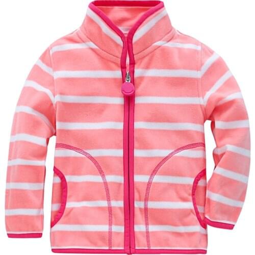 2019 new fashion Spring Autumn girls boys fleece jacket 2-7 Years children outerwear coats baby sport suit kids hoodies jacket