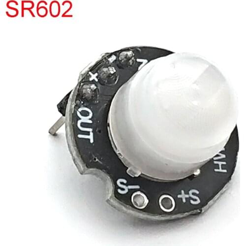 MH-SR602 MINI Motion Sensor Detector Module SR602 Pyroelectric Infrared PIR Kit Sensory Switch Bracket for Arduino Diy