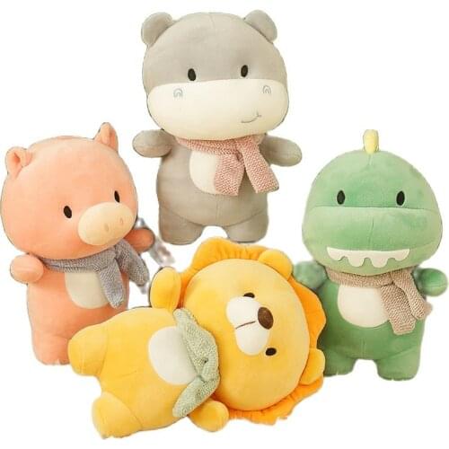 Nice Simulation Animal Sweet Sloth Koala Flamingo Plush Toy Soft Cartoon White Bird Stuffed Doll Baby Pillow Kids Appease Gift