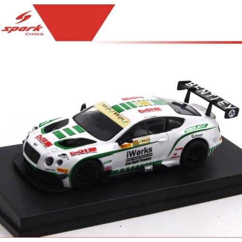 Spark 1:64 Y103 Bentley GT3 No.88 GP FIA GT World Cup 2015 Simulation Model Car