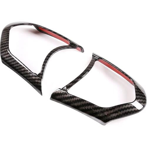 Carbon Fiber Car Steering Wheel Button Frame Trim For BMW F20 F22 F21 F30 F32 F33 F36 F06 F12 F13 X5 F15 X6 F16 M-Sport