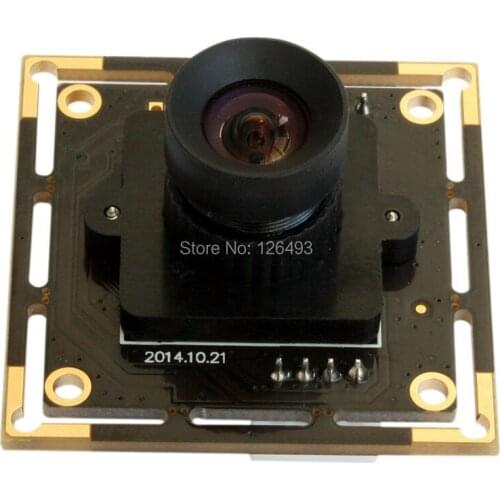 ELP 5mp Aptina MI5100 Color CMOS 30fps@1080P 8mm lens Android HD USB Camera board for Video conference