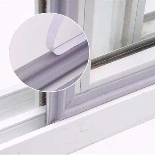 2M Self Adhesive window gap sealing strip Weather Stripping Windproof soundproof foam Sliding door bottom seal mousse acoustique