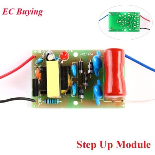 DC 3.7V to 1800V Booster Step Up Module Arc Pulse DC Motor with High Voltage Capacitors