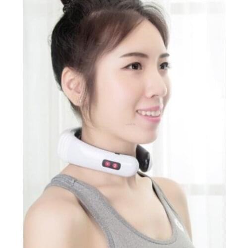 High quality Neck massager/cervical neck massager/digital meridian fields kneading massage body a new vibration magnetic fitness