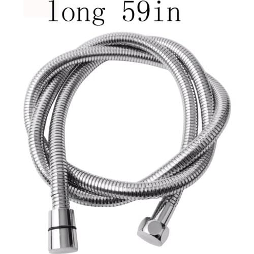 High quality stainless steel shower hose bathtub hand shower hose flexible shower hose explosion-proof tube 59in / 78.7in