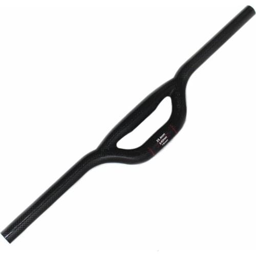 2017 new full carbon fiber bicycle handlebar MTB handle Bike handlebar Small-caliber 25.4*580/600/620/640mm 3K Shiny