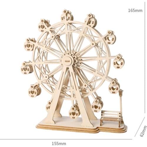 2020 New Children Kids 3D Puzzle Toy Model DIY Intellectual Educational Learning Gift for Home