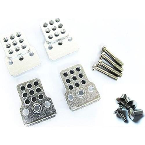 4Pcs RC Car Metal Shock Tower Bracket Kits Shock Sbsorbers Extension Seatfor 1/16 WPL C-14/C-14K/C-24/C-24K Truck Off Road Car P